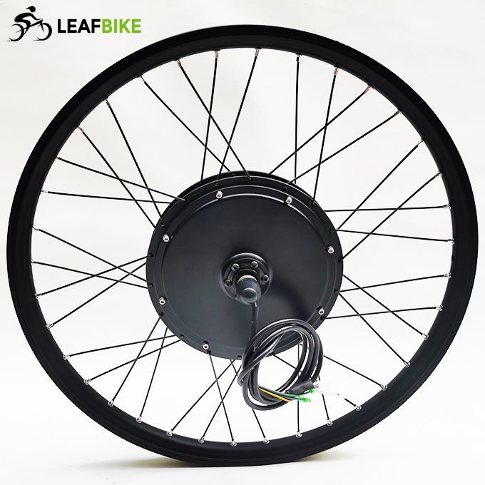 26 inch 48V 52V 1000W front electric bike motor wheel
