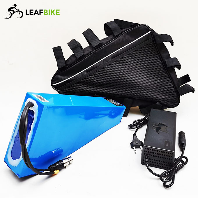 48V 20AH 1500W electric bike triangle battery