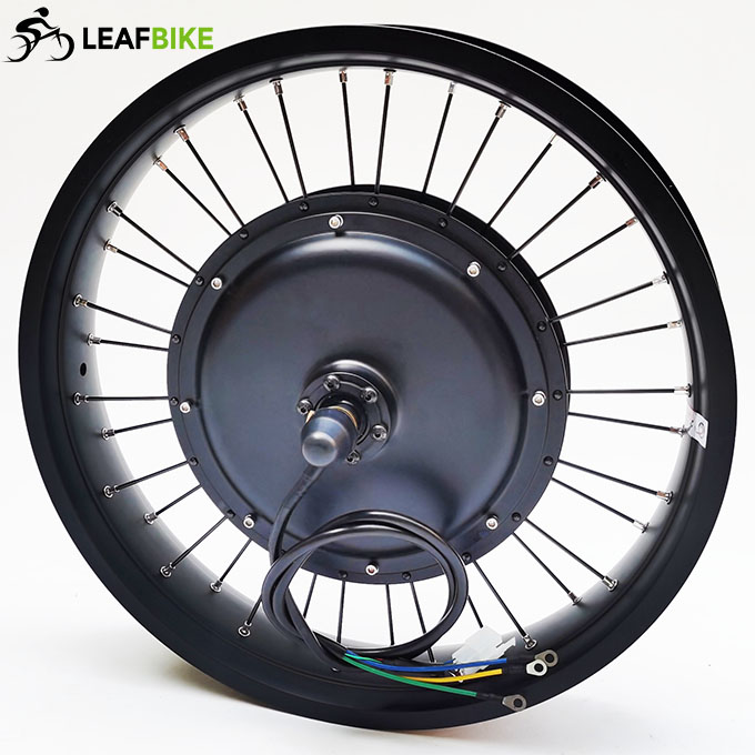 20 inch 48V 52V 1500W front fat bike motor wheel