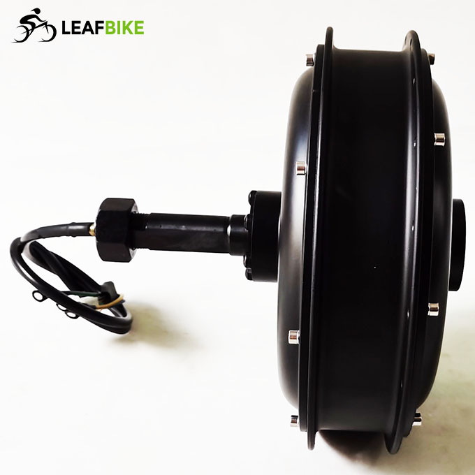 48V 52V 1500W single side shaft hub motor