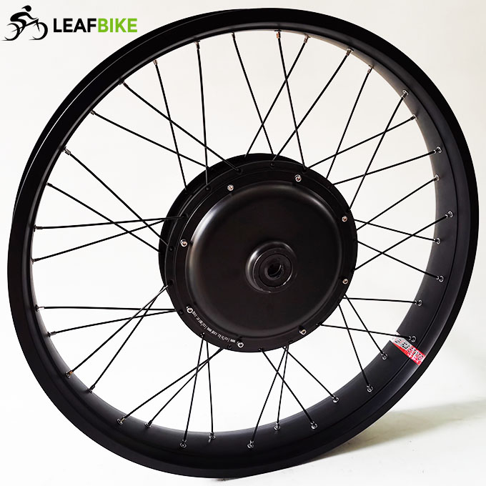 26 inch 48V 52V 1500W beach snow fat tire single side shaft motor wheel