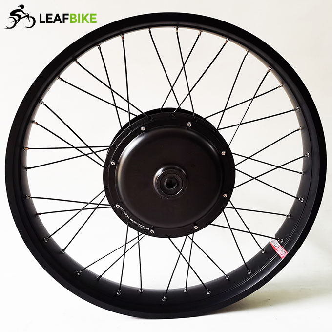 26 inch 48V 52V 1500W beach snow fat tire single side shaft motor wheel