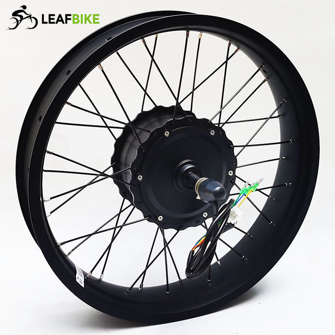 20 inch 48V 52V 500W 750W 1000W freewheel Cassette fat bike motor wheel