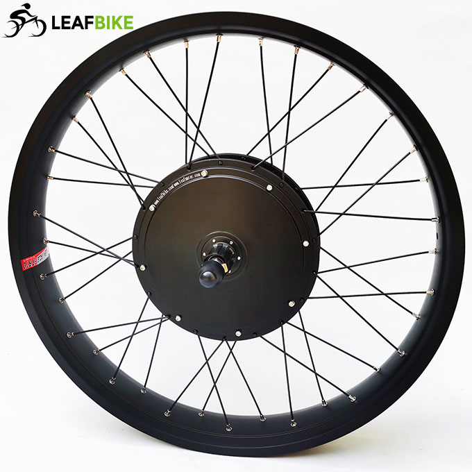 26 inch 48V 52V 1500W rear fat bike motor wheel