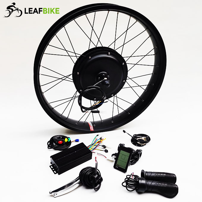 26 inch 48V 52V 1500W front hub motor - Beach Snow Fat Tire bike conversion kit