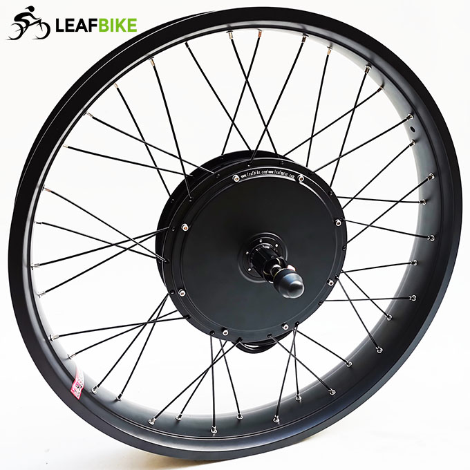26 inch 48V 52V 2000W rear fat bike motor wheel