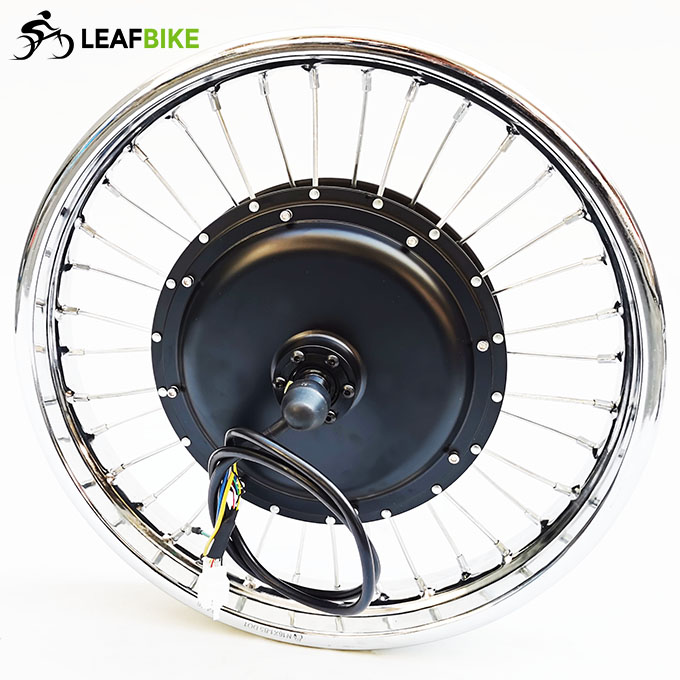 1.85 - 16 inch 48V 52V 2000W rear electric motorcycle motor wheel