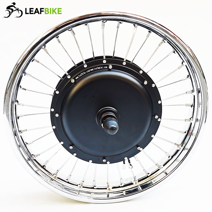 1.85 - 16 inch 48V 52V 2000W rear electric motorcycle motor wheel