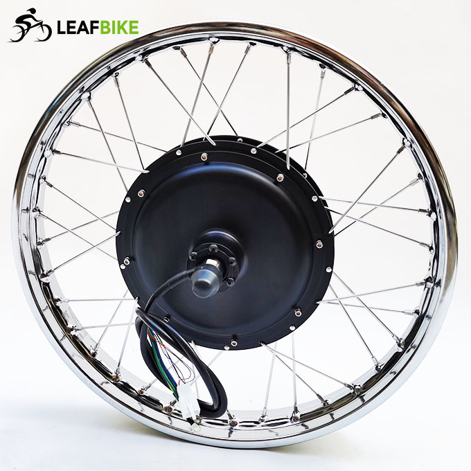 1.6 - 18 inch 48V 52V 1500W rear electric motorcycle motor wheel