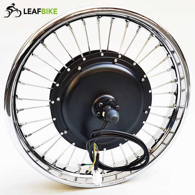1.85 - 16 inch 48V 52V 2000W rear electric motorcycle motor wheel