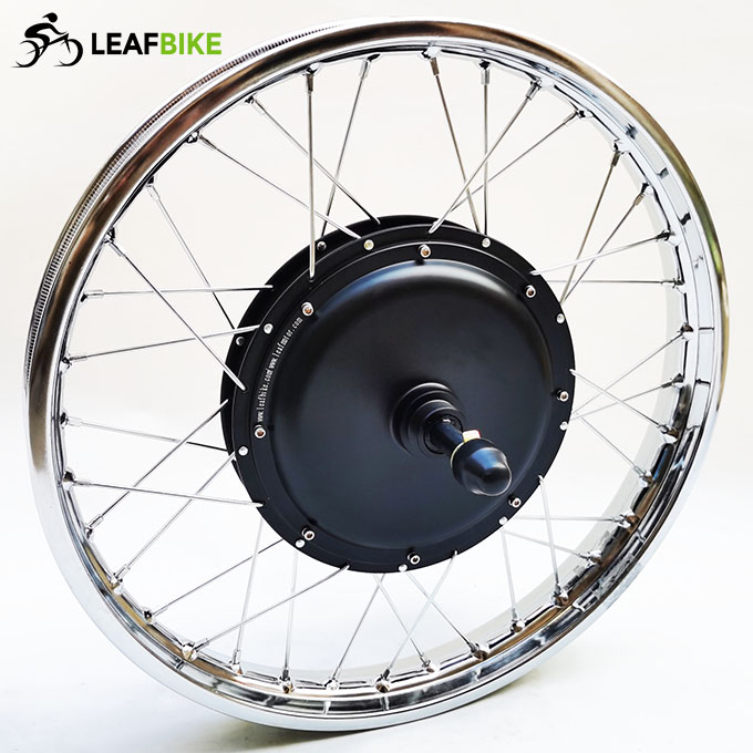 1.6 - 18 inch 48V 52V 1500W rear electric motorcycle motor wheel