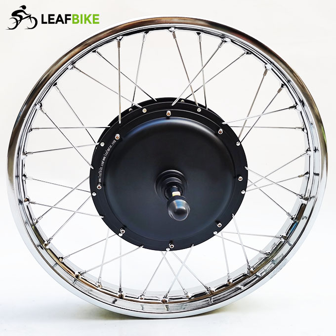 1.6 - 18 inch 48V 52V 1500W rear electric motorcycle motor wheel