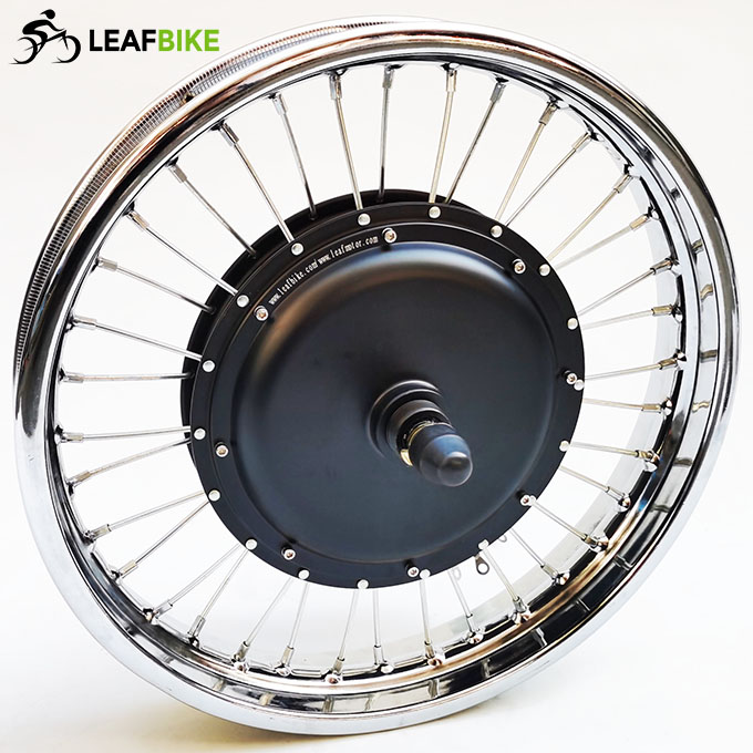 1.85 - 16 inch 60V 2000W rear electric motorcycle motor wheel