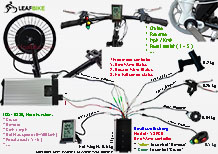 20 inch front hub motor electric bike conversion kit wire diagram