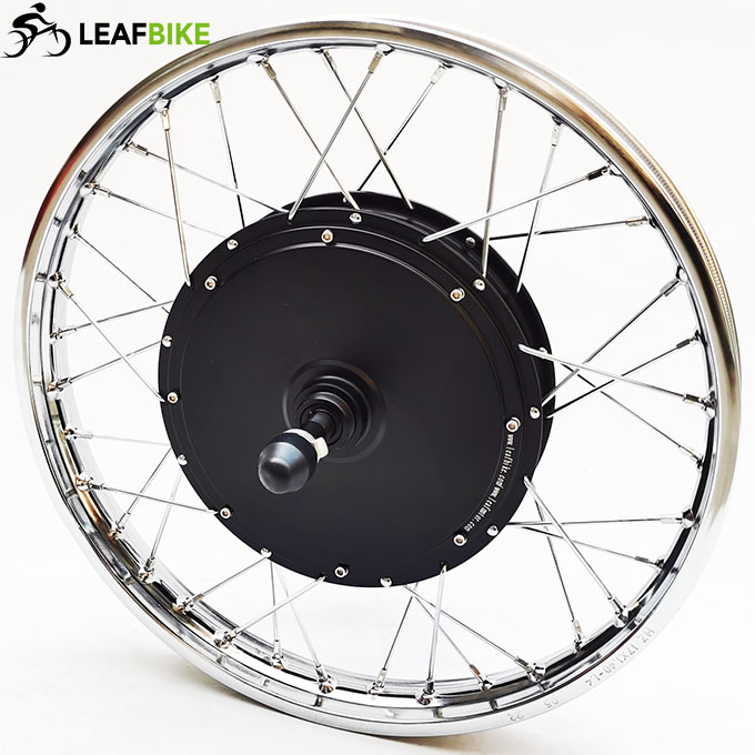 17 inch 48V 52V 2000W rear electric motorcycle motor kit