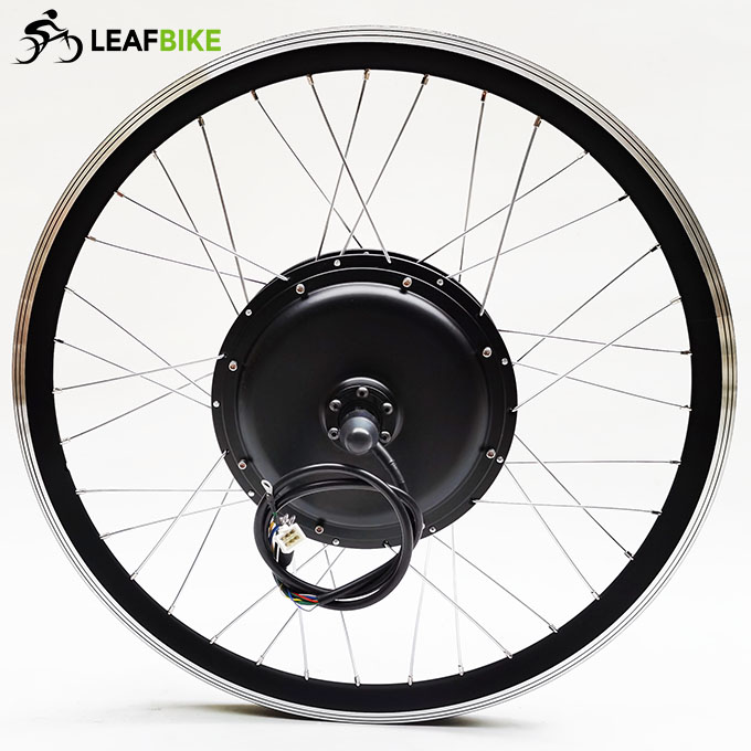 26 inch 48V 52V 1500W rear electric bike motor wheel