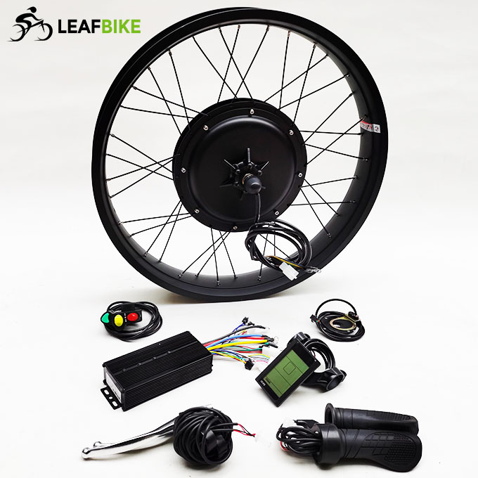 24 inch 48V 52V 1000W front hub motor - Beach Snow Fat Tire bike conversion kit