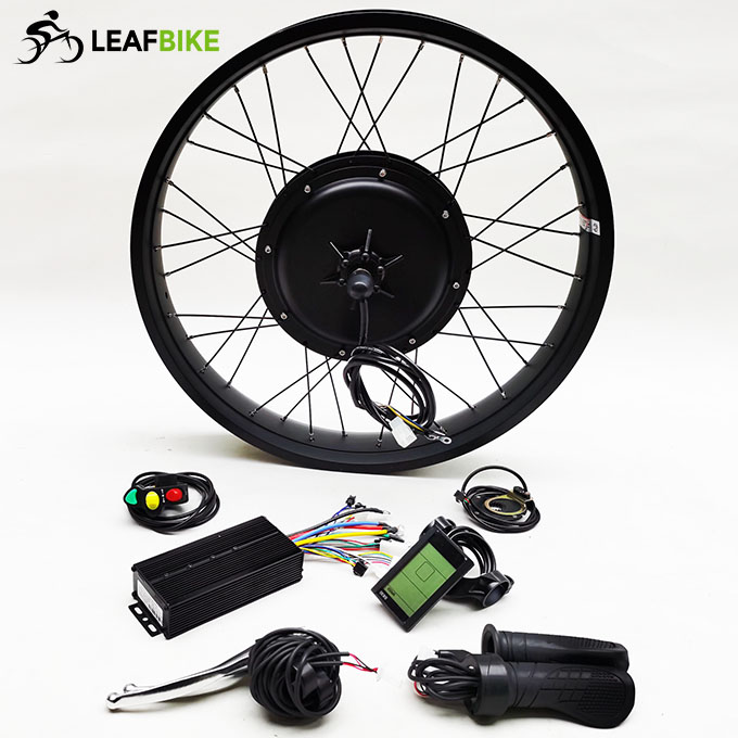 24 inch 48V 52V 1000W front hub motor - Beach Snow Fat Tire bike conversion kit