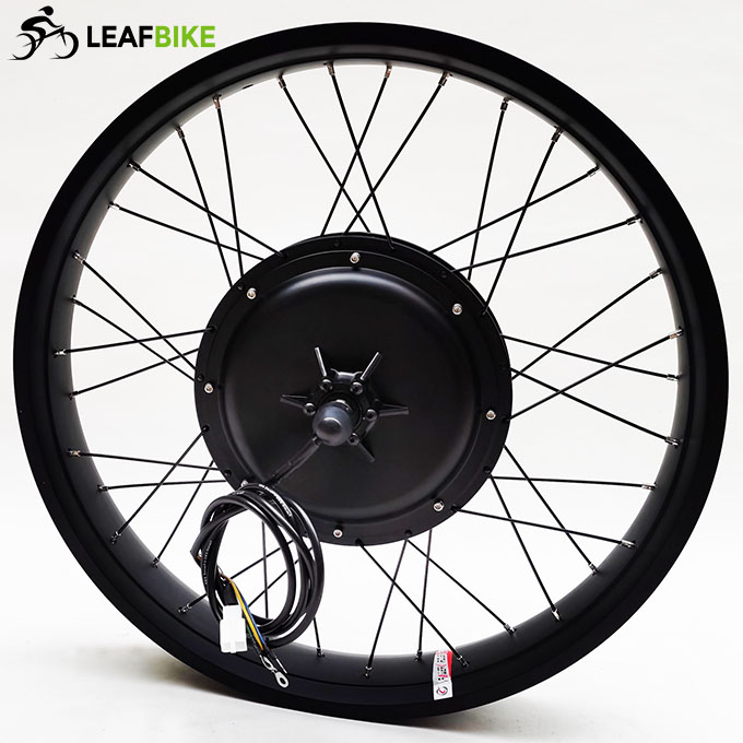 24 inch 48V 52V 1000W front hub motor - Beach Snow Fat Tire bike conversion kit