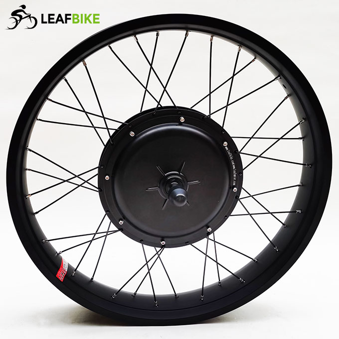 24 inch 48V 52V 1000W front hub motor - Beach Snow Fat Tire bike conversion kit