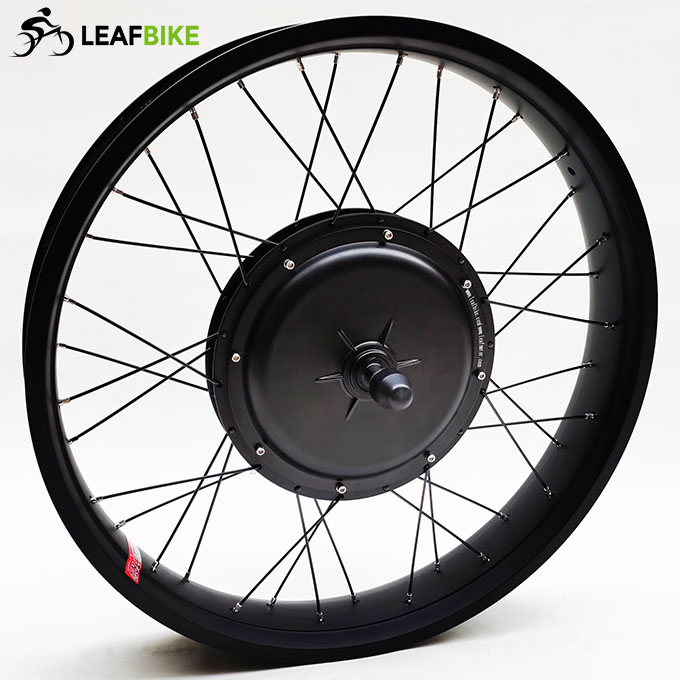 24 inch 48V 52V 1000W front hub motor - Beach Snow Fat Tire bike conversion kit