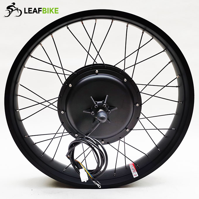 24 inch 48V 52V 1000W front hub motor - Beach Snow Fat Tire bike conversion kit