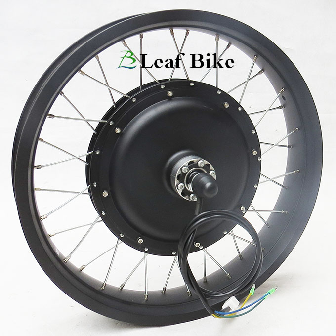 20 inch 48V 52V 2000W rear fat bike motor wheel