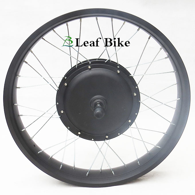 24 inch 48V 52V 1500W front fat bike motor wheel