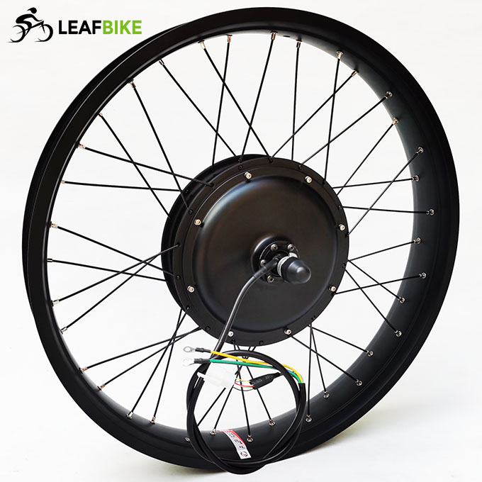 26 inch 48V 52V 1000W rear hub motor - Beach Snow Fat Tire bike conversion kit