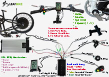 20 inch rear beach snow fat bike conversion kit