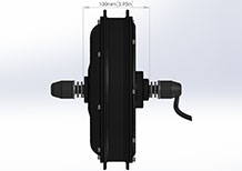 1500w front hub motor drawing