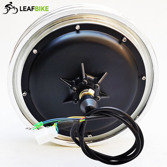 14 inch 36V 750W rear casted hub motor electric bike conversion kit