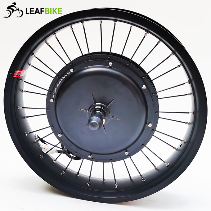 20 inch 60V 2000W front hub motor - Beach Snow Fat Tire bike conversion kit