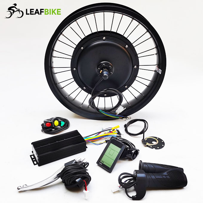 20 inch 60V 2000W front hub motor - Beach Snow Fat Tire bike conversion kit