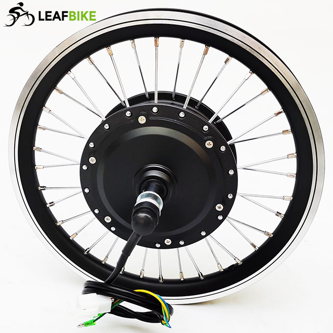 16 inch 48V 52V 500W rear brushless geared hub motor - electric bike kit