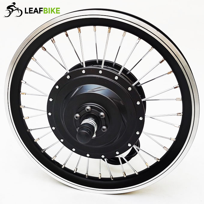 16 inch 48V 52V 500W rear brushless geared hub motor - electric bike kit