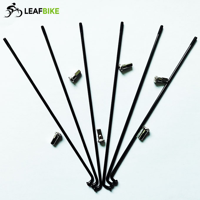 159mm length black color spokes