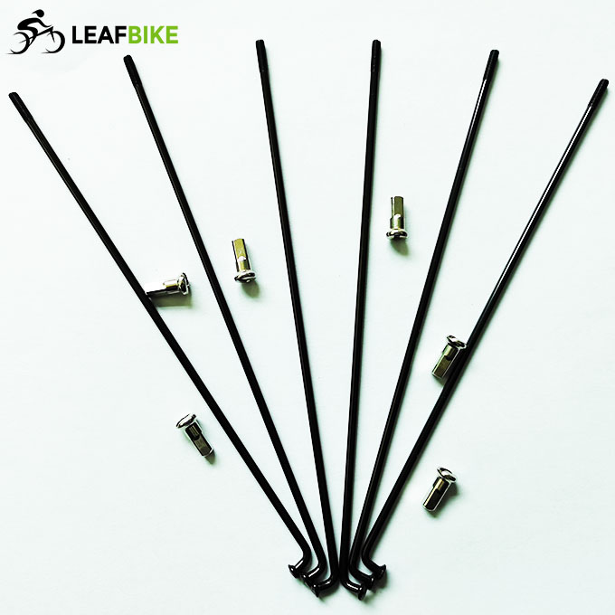 164mm length black color spokes