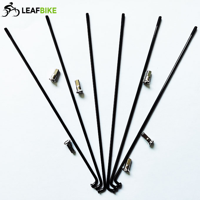 170mm length black color spokes