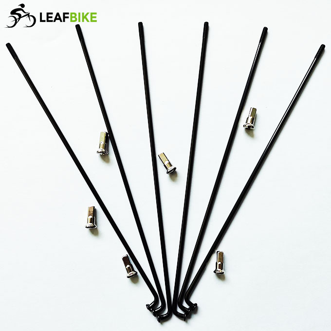 172mm length black color spokes