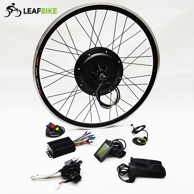 700c 48V 52V 1000W rear hub motor electric bike kit