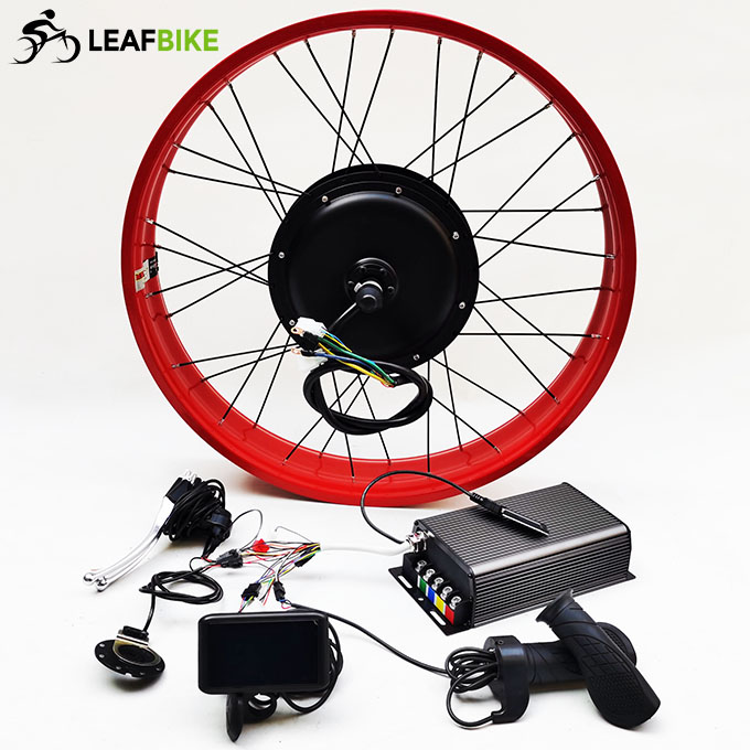 26 inch 2000W ~ 5000W high power rear hub motor - bike conversion kit