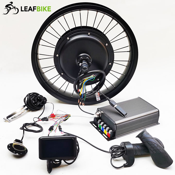 20 inch 2000W ~ 5000W high power rear hub motor - bike conversion kit