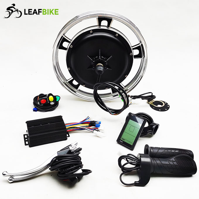 16 inch 48V 52V 1000W electric bike kit - rear hub motor wheel