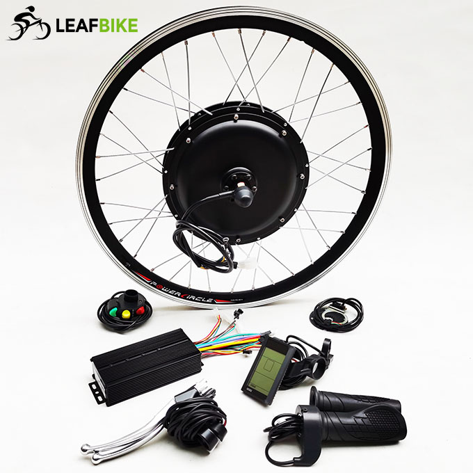 24 inch 48V 52V 1500W rear hub motor - bike conversion kit