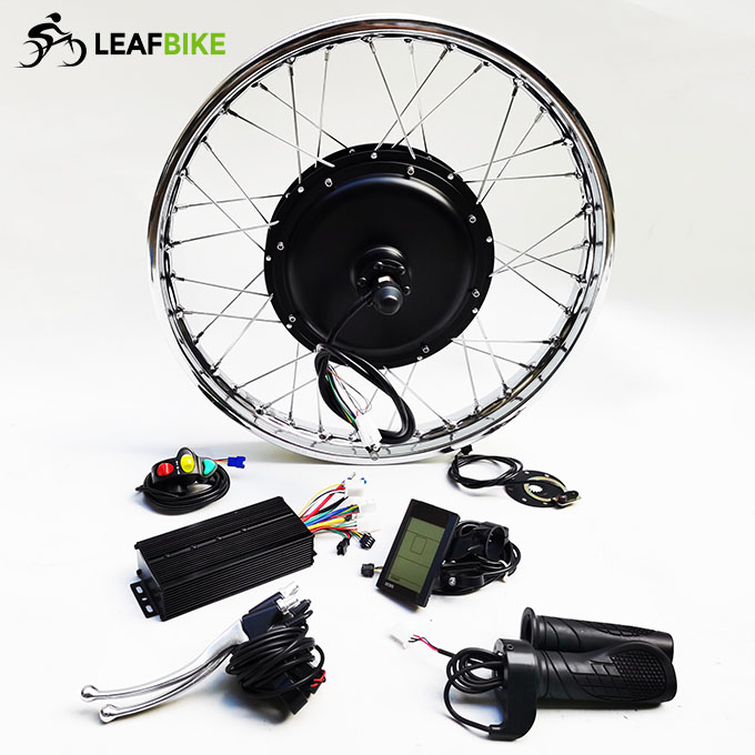 1.6 - 18 inch 48V 52V 2000W rear electric motorcycle motor kit