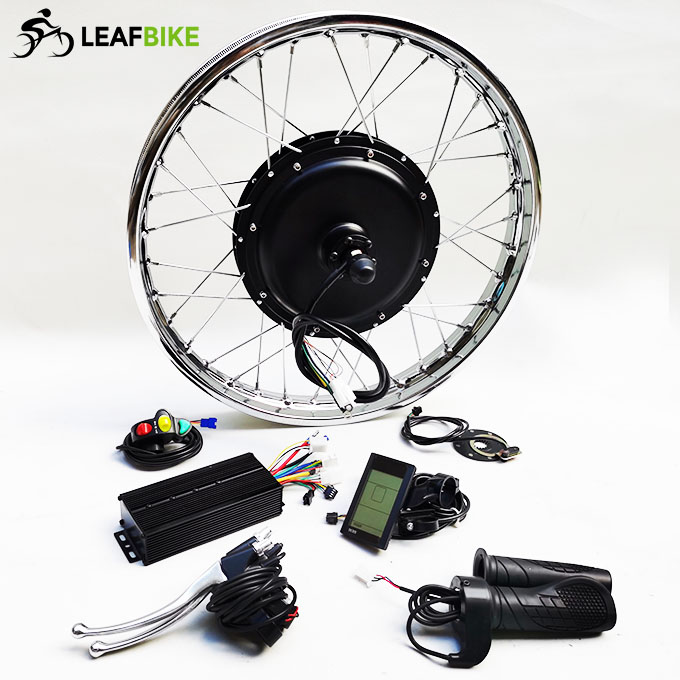 1.6 - 18 inch 60V 2000W rear electric motorcycle motor kit