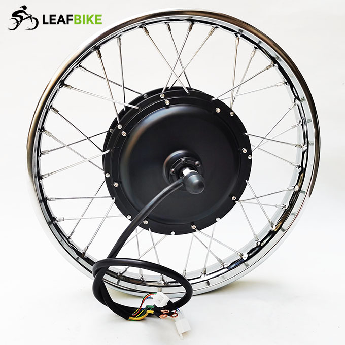 1.6 - 18 inch 48V 52V 2000W rear electric motorcycle motor wheel
