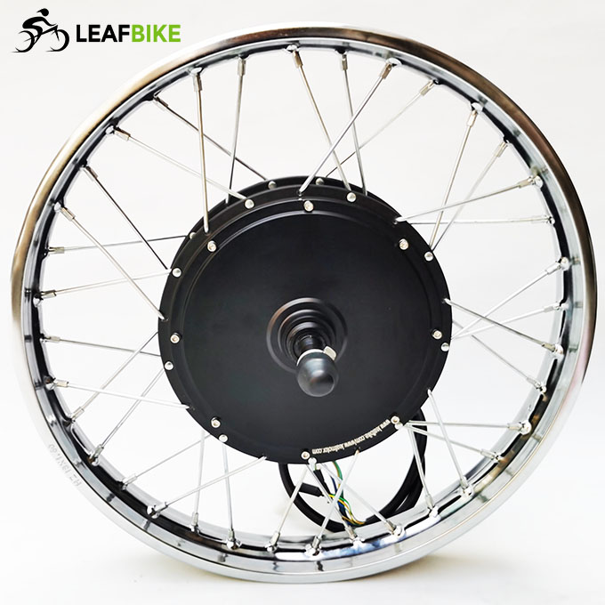 1.6 - 18 inch 48V 52V 2000W rear electric motorcycle motor wheel