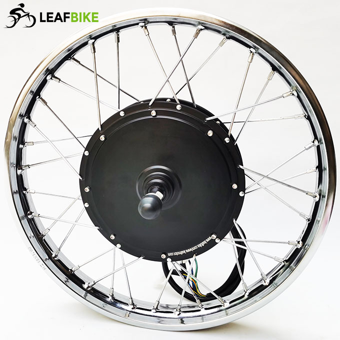 1.6 - 18 inch 48V 52V 2000W rear electric motorcycle motor wheel